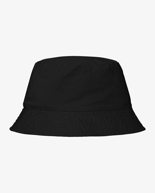Organic Cotton Bucket Hat - Deep Black
