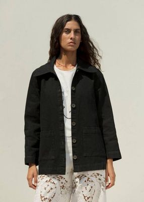 Holt Chore Jacket - Brown Overdye