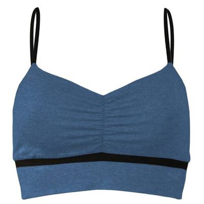 Bio Bustier Yoga blau meliert - kaufen