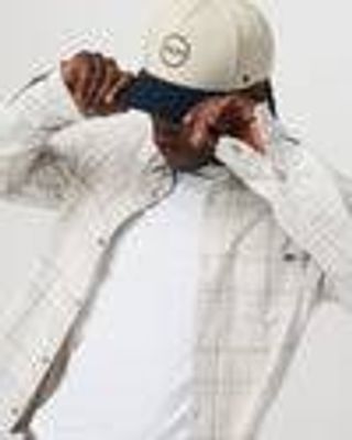 Seaview Plaid Button Down Shirt | Men's Dove Shirt | Vuori