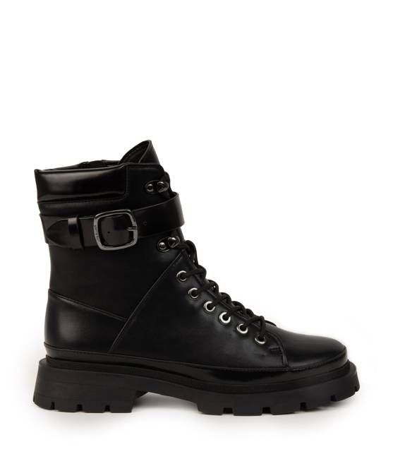 TOMEI Women's Vegan Combat Boots