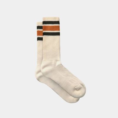 STRIPED VINTAGE SPORT SOCKS