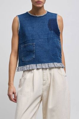 Soundclash Denim Top