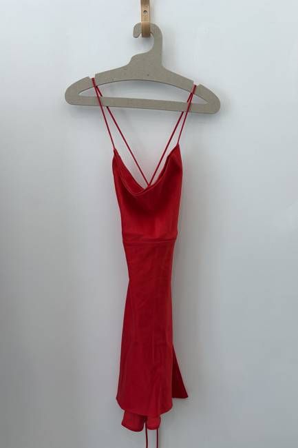 Sample Sale Zoe Dress in Red