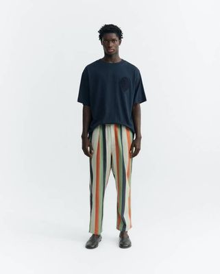 Mehrfarbige, lockere Hose Luc