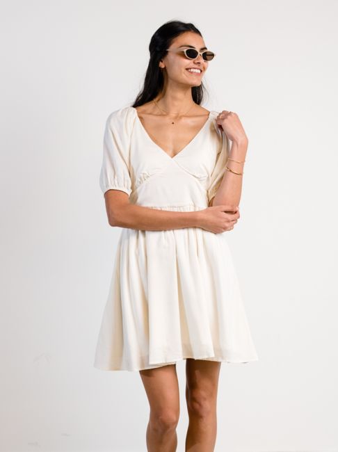 Arden Ruched Mini Dress
