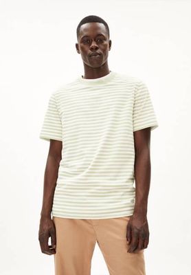 MAARKOS STRIPES| oatmilk-light matcha
