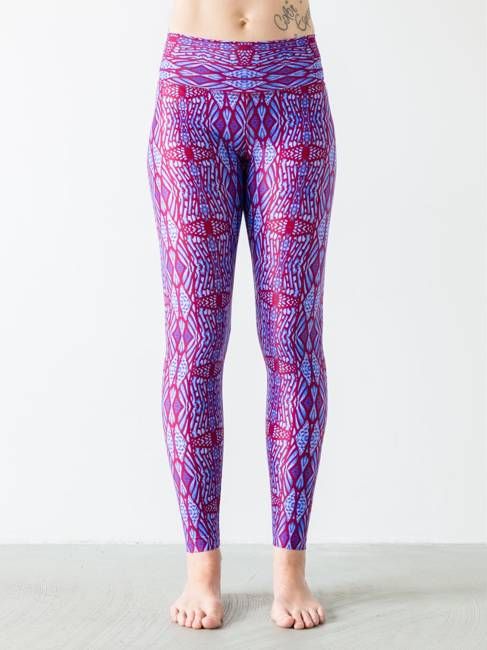 Yoga Broek Woodstories Rood - Hoessee