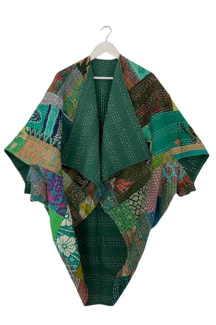 NEW! Vintage Patchwork Stories Kimono No.67
