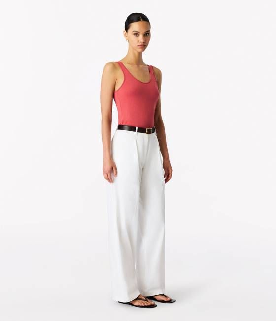 Slim Tank Top | Rhubarb