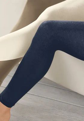 Fine stocking leggings made of organic cotton