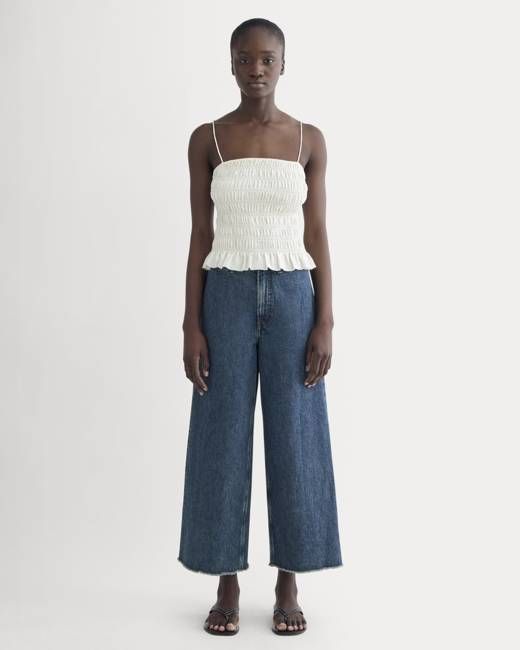 The Mariner Cropped Jean | Mid Indigo
