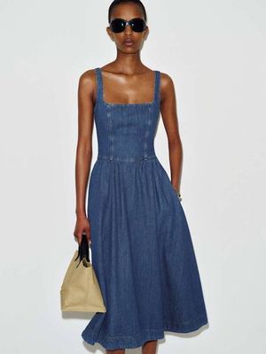 Janu Denim Midi Dress