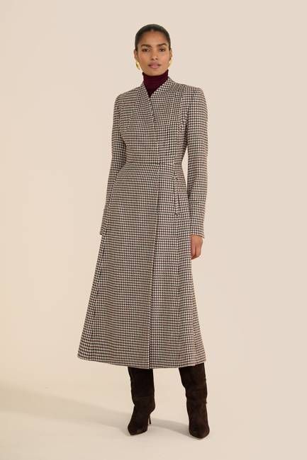 Josephine Country Check Coat