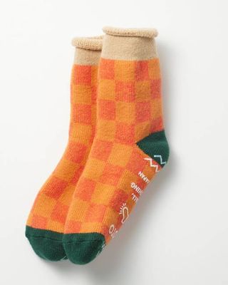 ROTOTO Beige + Green Socks