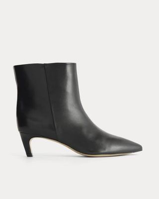 Studio Kitten Heel Bootie | Black