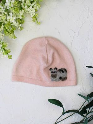 Cat Cashmere Hat - Child