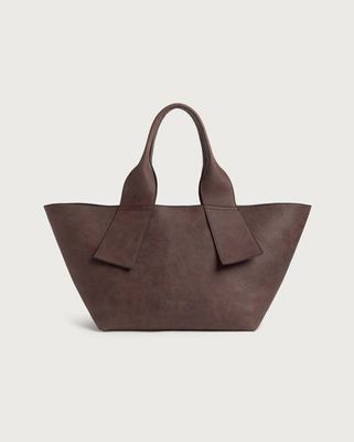 Brown leather Pepo bag