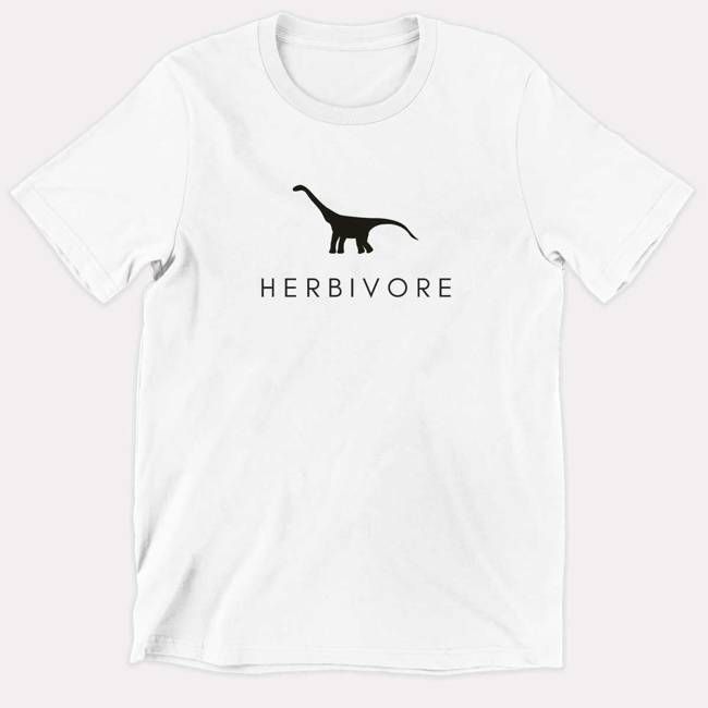 Herbivore Dinosaur Kids T-Shirt (Unisex)