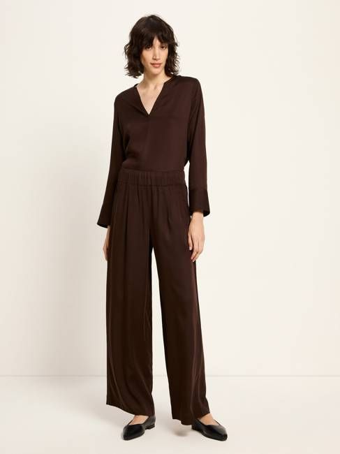 Hose mit weitem Bein