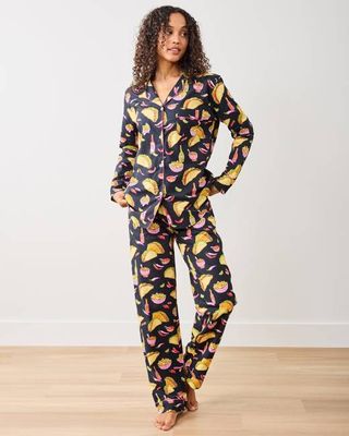 Guac On - Tall Long PJ Set - Lava Rock