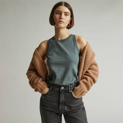 The Tank in Essential Cotton | Green Balsam