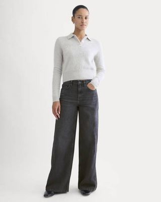 Paneled Ultra Wide-Leg Jean | Twilight