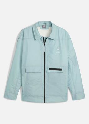 Mercedes-AMG F1 x PUMA x RÆBURN Coach Jacket Ice Flow