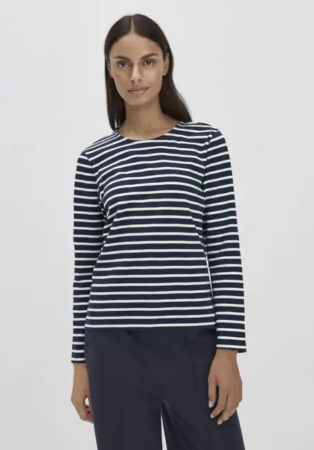 Stripe Heavy Jersey Slub Longsleeve Relaxed made of pure organic cotton
