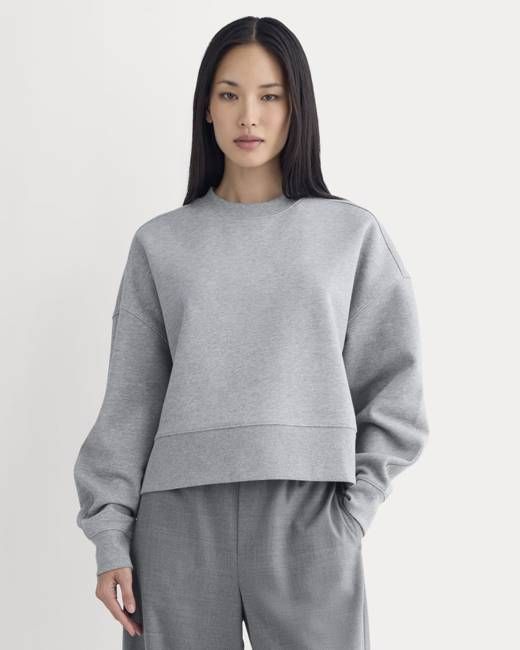 Luxe Fleece Sweatshirt | Vintage Heather Grey