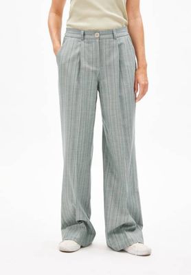 NUMAALI STRIPE | seagreen-light oatmilk