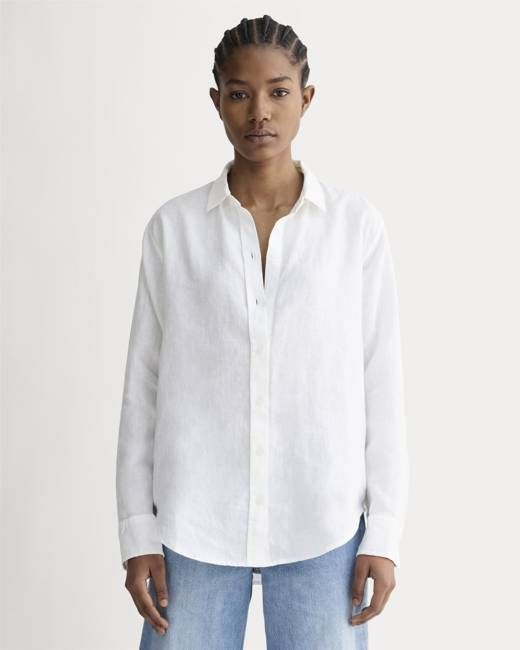The Must-Have Shirt in Linen | White
