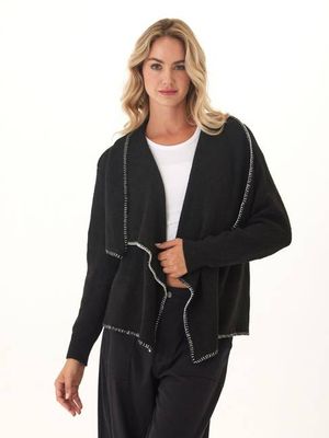 Esmae Cozy Solid Knit Sweater Cardigan