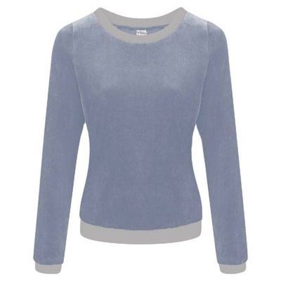 Bio Nicki Pullover Onne lichtblau / grau - kaufen
