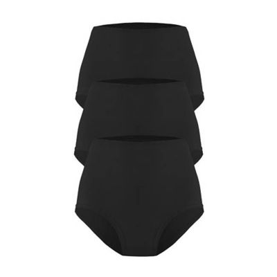 3er-Pack Bio Taillenslip Lille schwarz - kaufen