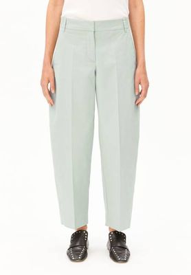 BARREL LEG TWILL PANT | foam