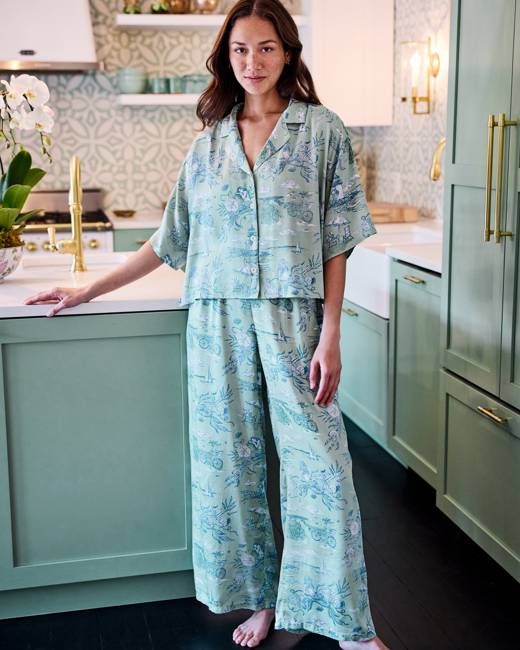Mermaid Toile - Tall Eco Satin Wildest Dreams Set - Seafoam
