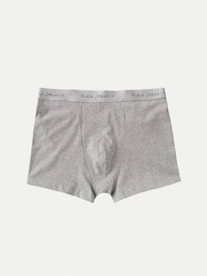 Boxer Briefs Greymelange organic cotton | Nudie Jeans