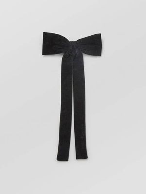 Beck Sondergaard Black Velvet Bow Clip
