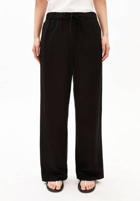 LEINEN-MIX STRAIGHT LEG HOSE