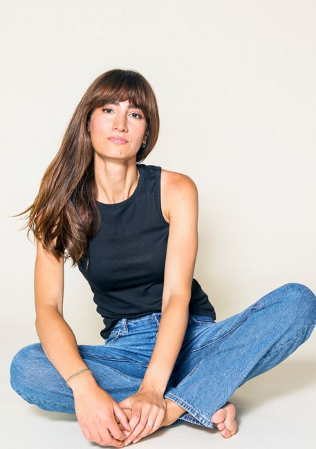 PREORODER: Donna Ribbed Modal Tank - Black