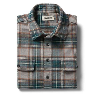 The Ledge Shirt in Coastline Plaid