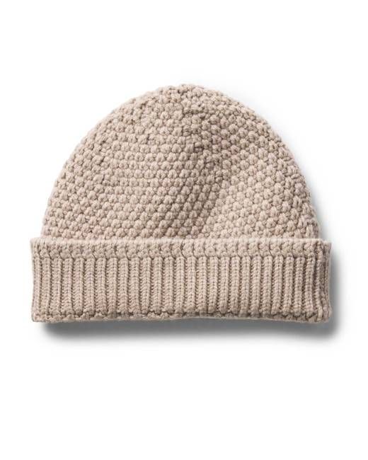 The Fisherman Beanie in Heather Fog