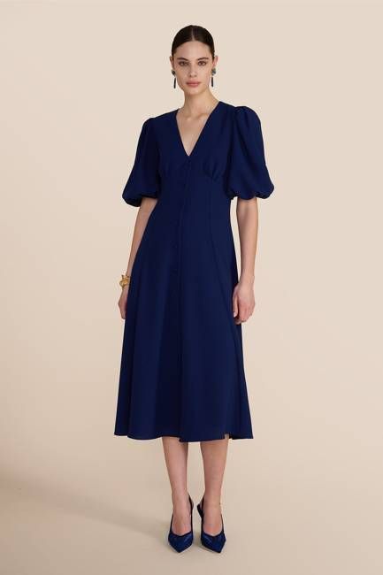 Francine Navy Dress