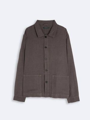 Linen Overshirt Ilha Taupe