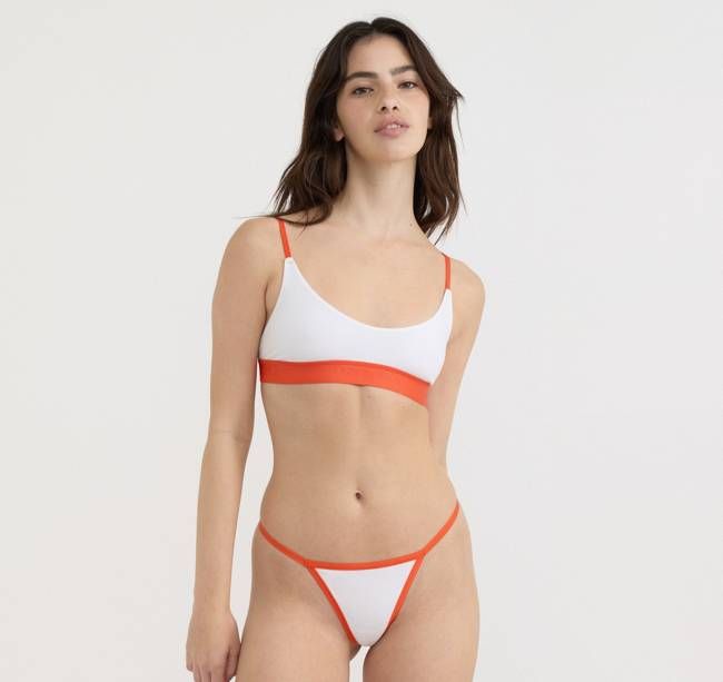 Core Play Open Back Scoop Bralette