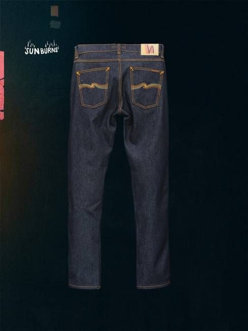 Lean Dean Dry Sunburns slim tapered jeans | Nudie Jeans