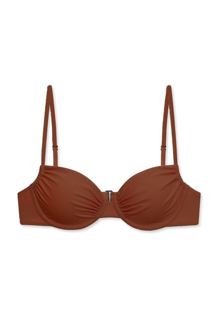 Cleo Wire Bra in Terracotta