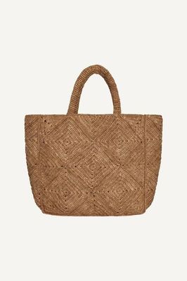 Cala Tote - Caramel Raffia