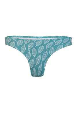 Bio String Pur Blätter grün -